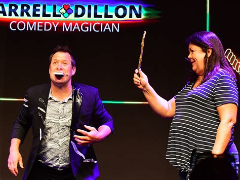 The magic of laughter: Farrell Dillon's amusing tricks and illusions